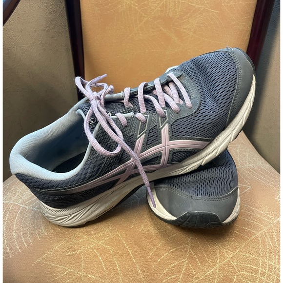 ASICS Gel Contend 6 ladies running shoes in good used condition, size 9 1/2 - Picture 9 of 9